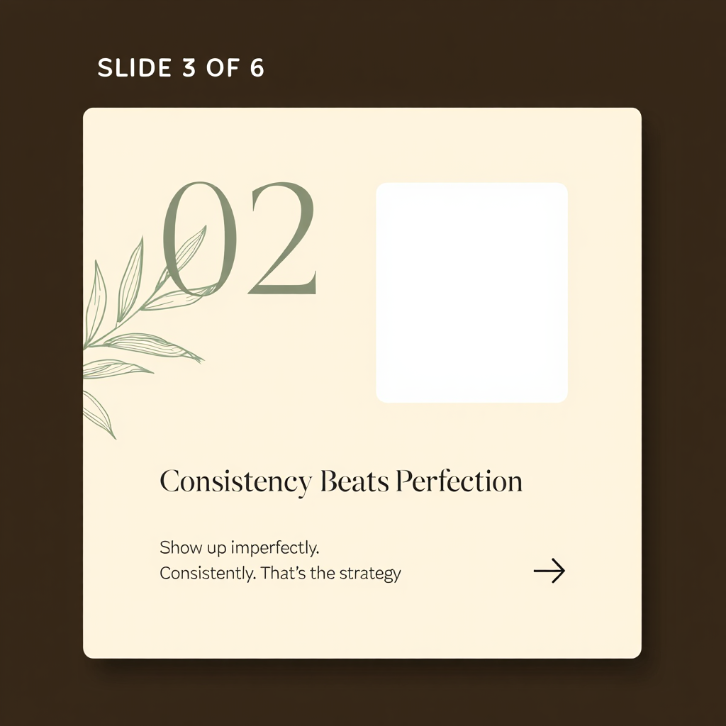 Minimal cream carousel slide 3